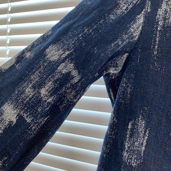 COS Denim Printed Top - Picture 4 of 11